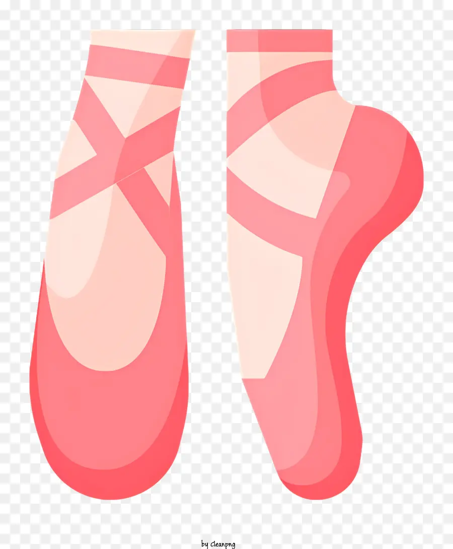 Ballet Shoes Logo Slifori di balletto Slifori Rosa scarpe da ballo abbigliamento da balletto - Pantofole di balletto rosa con caratteristiche uniche