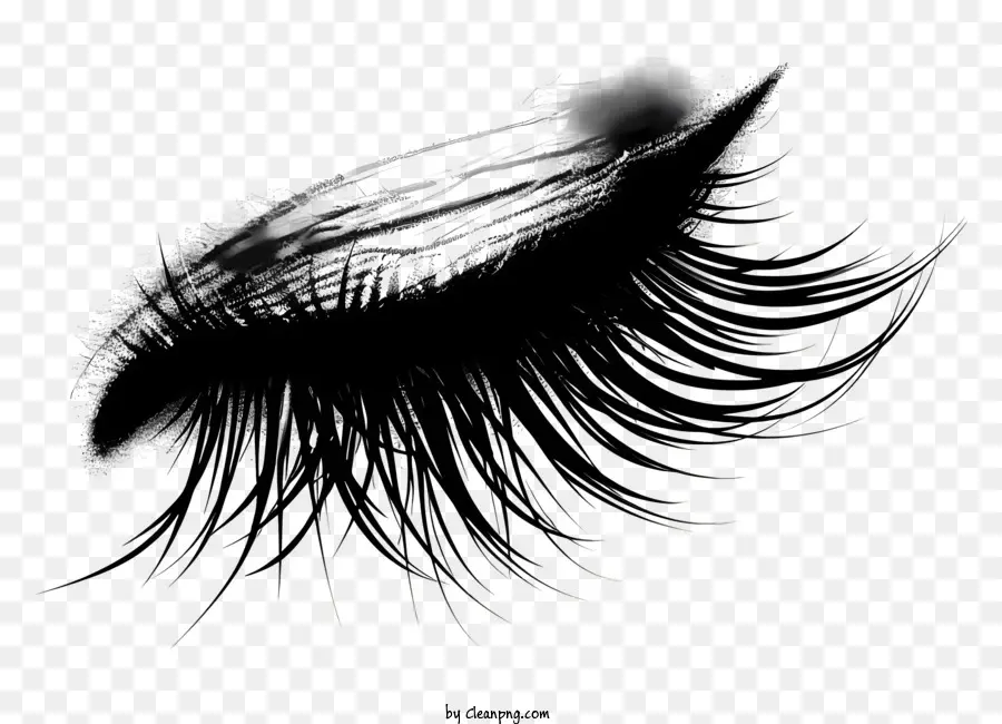 eyelash long eyelashes curled lashes black woman good condition
