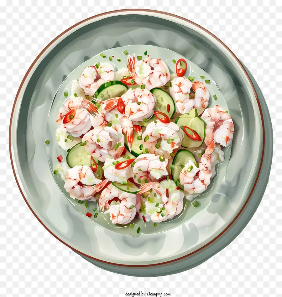 ceviche steamed shrimp food photography ceramic bowl shrimp platter