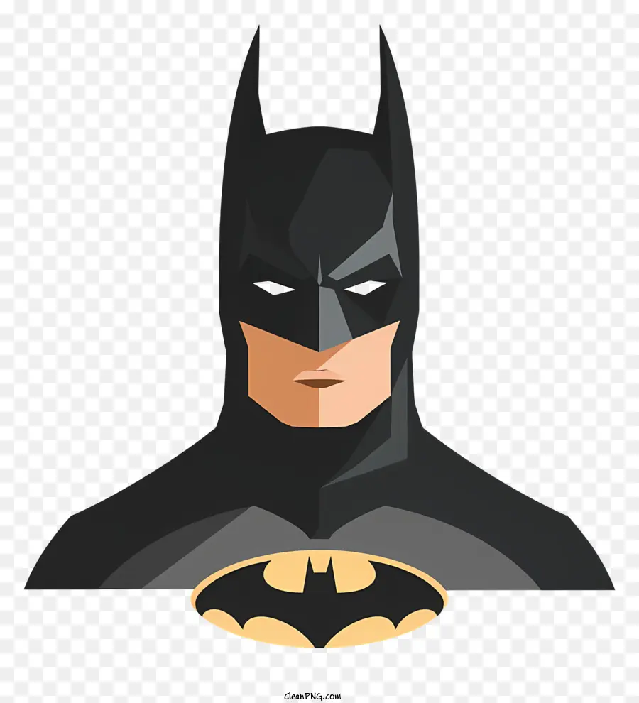 batman - Nhân vật siêu anh hùng trong bộ đồ đen và vàng