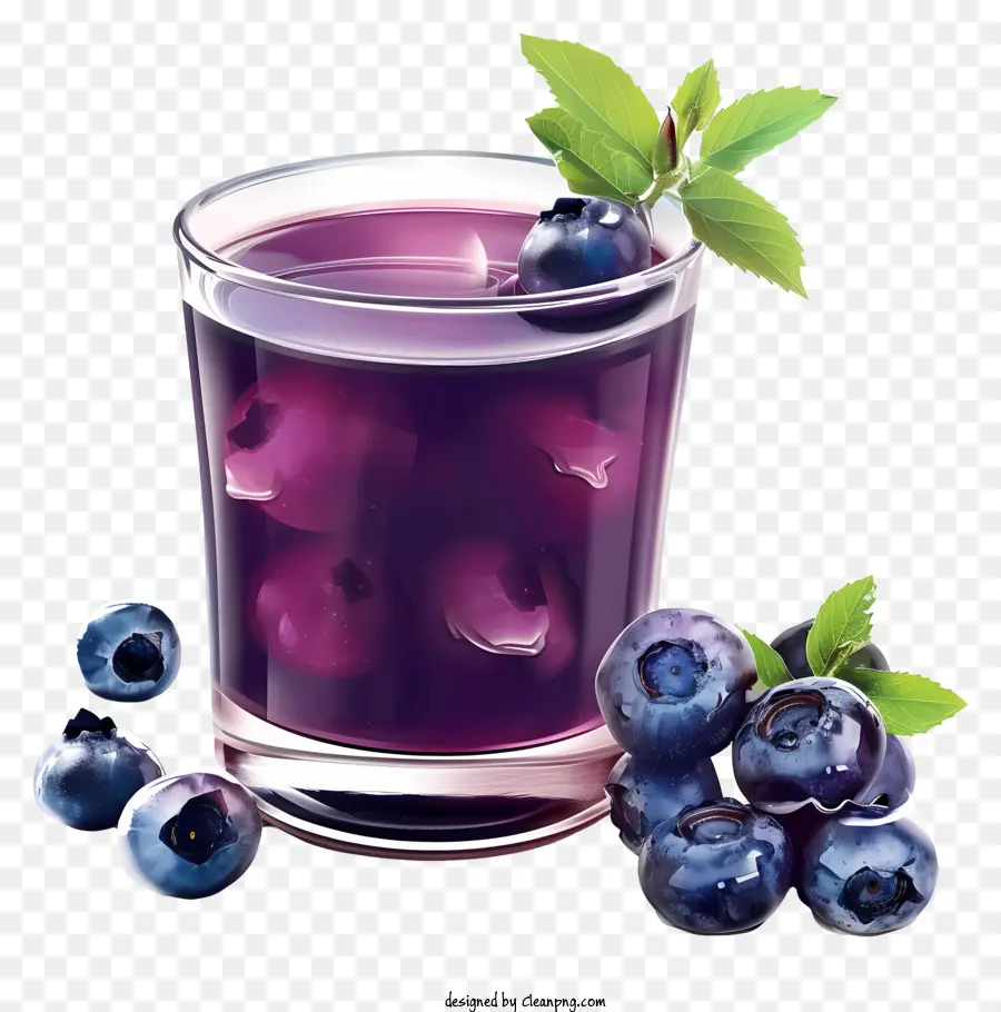 blueberry juice blueberry juice blueberries glass drink