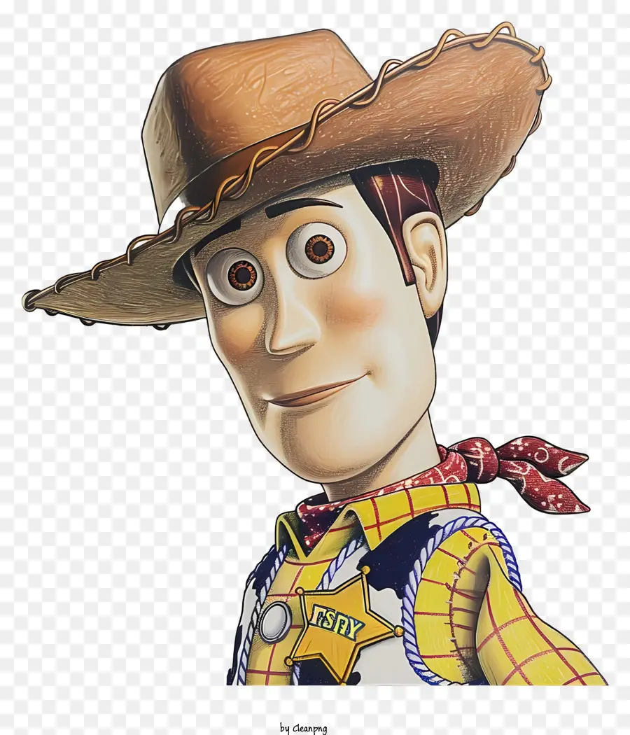 Spielzeug Geschichte - Woody aus Toy Story in einem Cowboyhut
