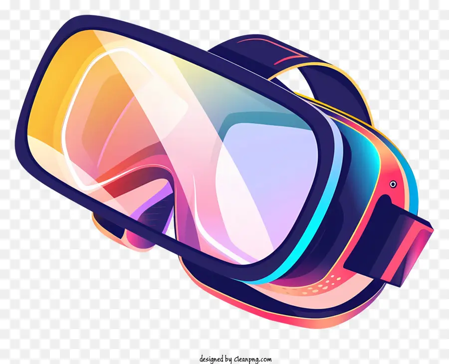 Mode für den Sommer - Stilvolle Sonnenbrille mit farbenfrohen Akzenten, Sonnenschutz