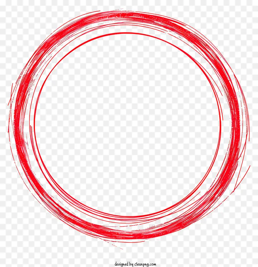 vòng tròn màu đỏ - Vòng tròn màu đỏ trên nền đen. 
Vẽ đơn giản