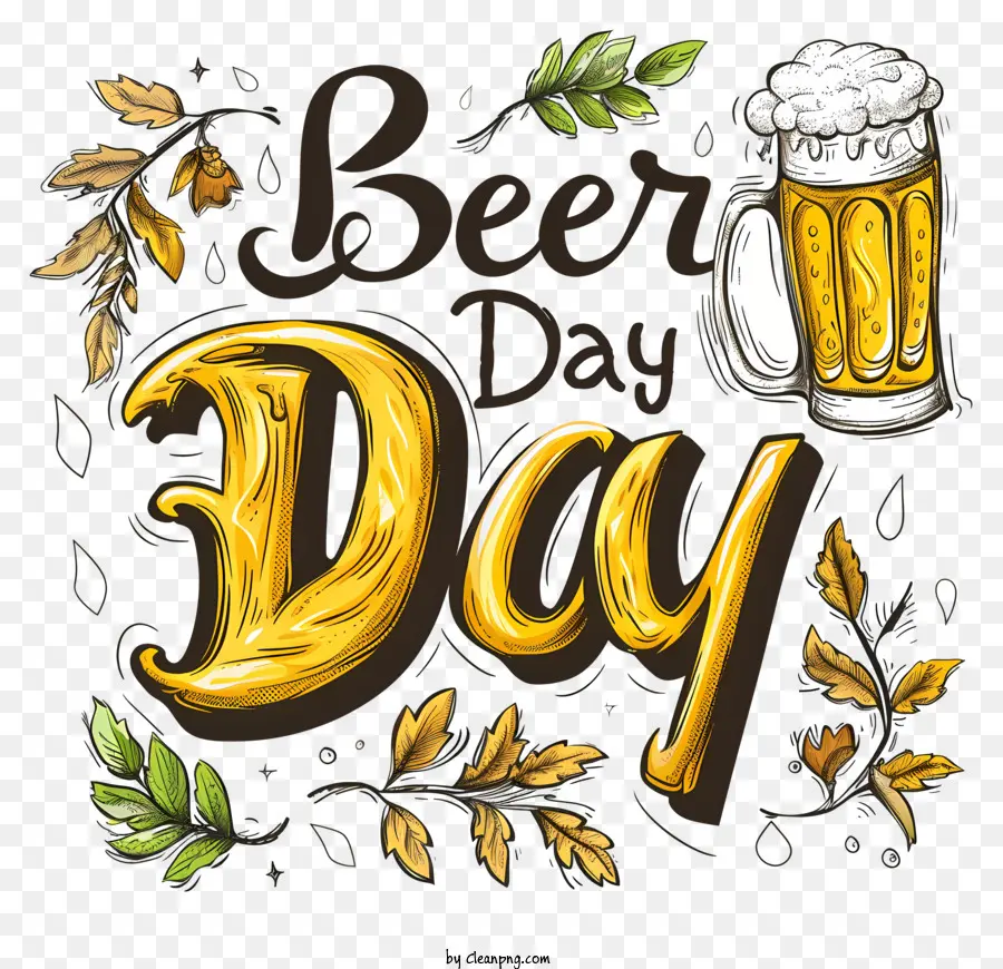 Beer Day Beer Day Urlaub Festlichkeit Feier - Festlicher Biertag im Gold -Drehbuch