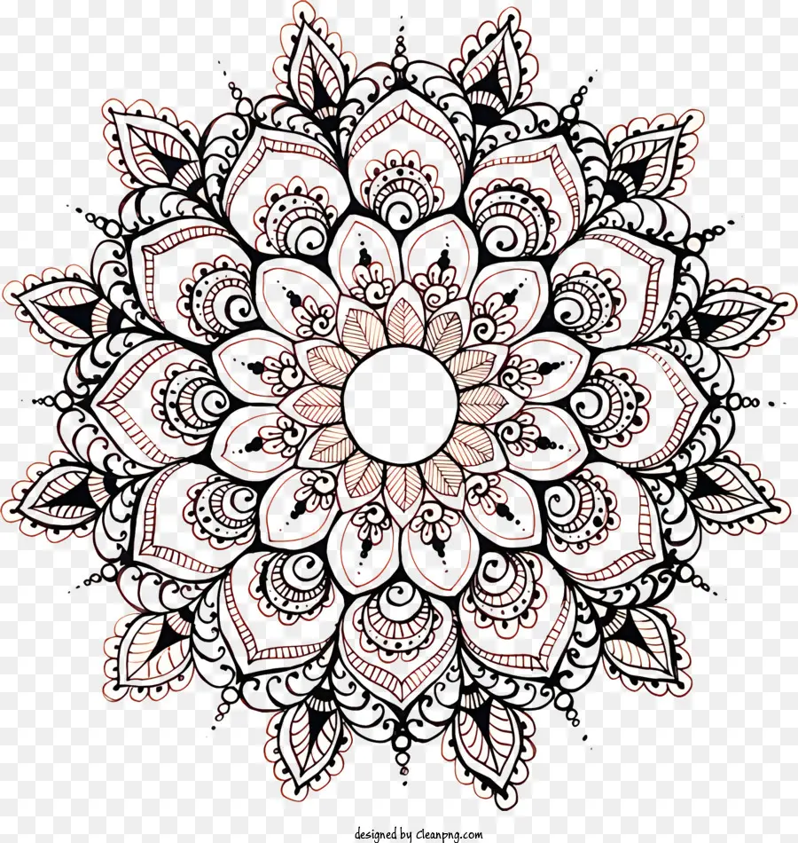 florales Design - Reich verziertes Blumendesign mit Aquarell-ähnlichem Erscheinungsbild. 
Heiter