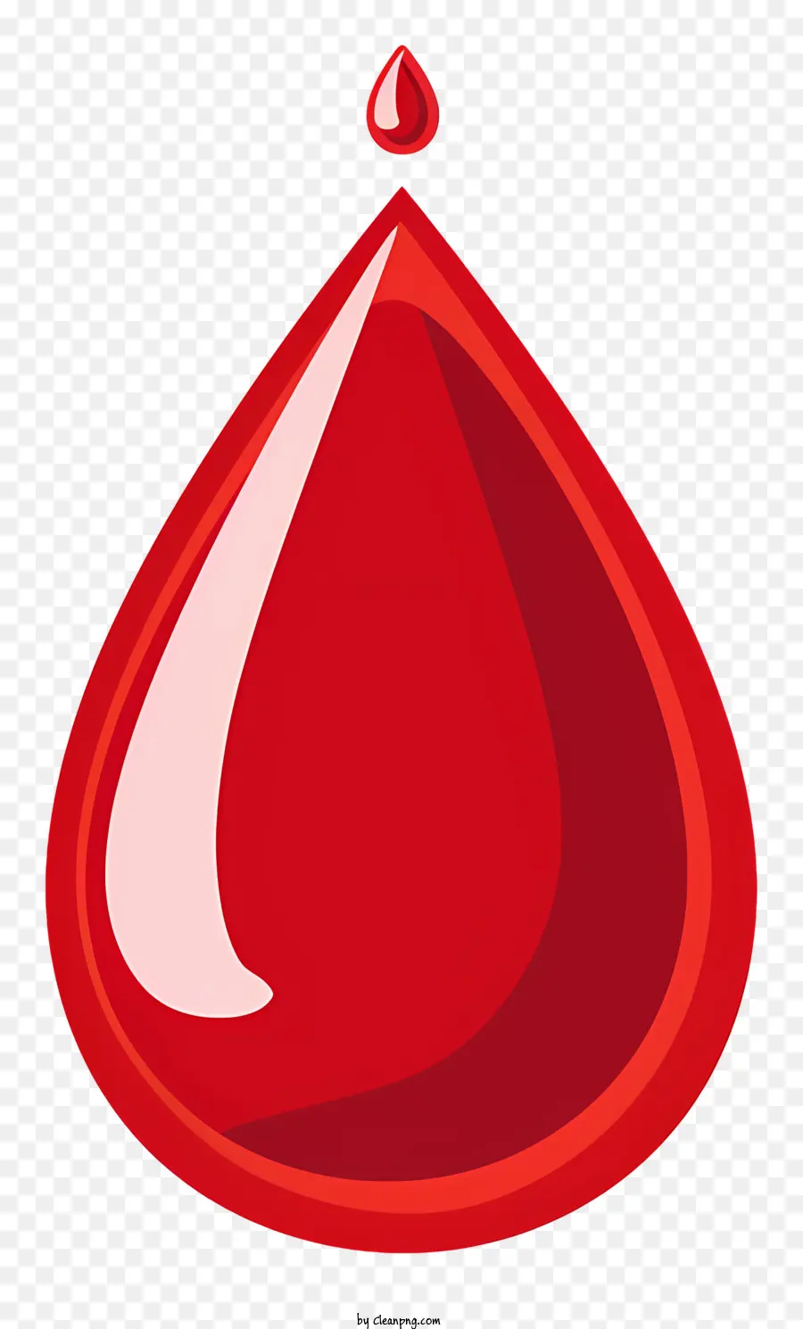 Tropfen Blutblut Drop rot schwarz - Roter Blutabfall auf schwarzen Hintergrund