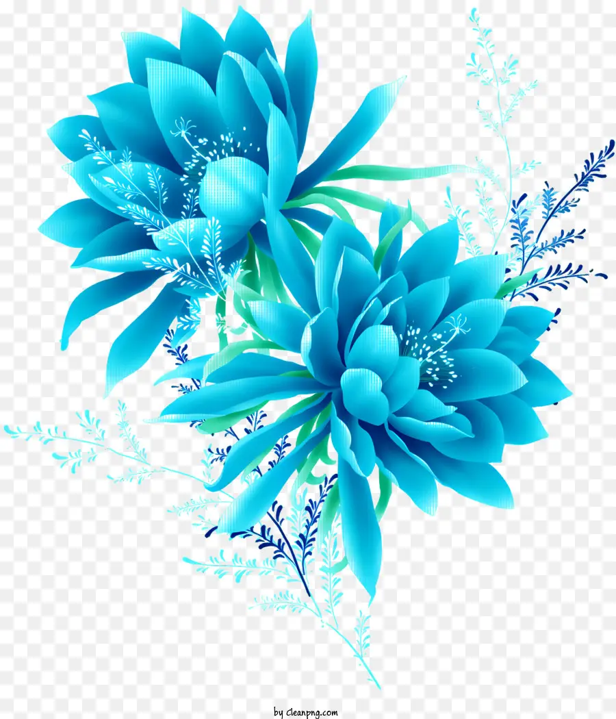 Blaue Blume - Blue Flower Nahaufnahme, Makrofotografie Showcase
