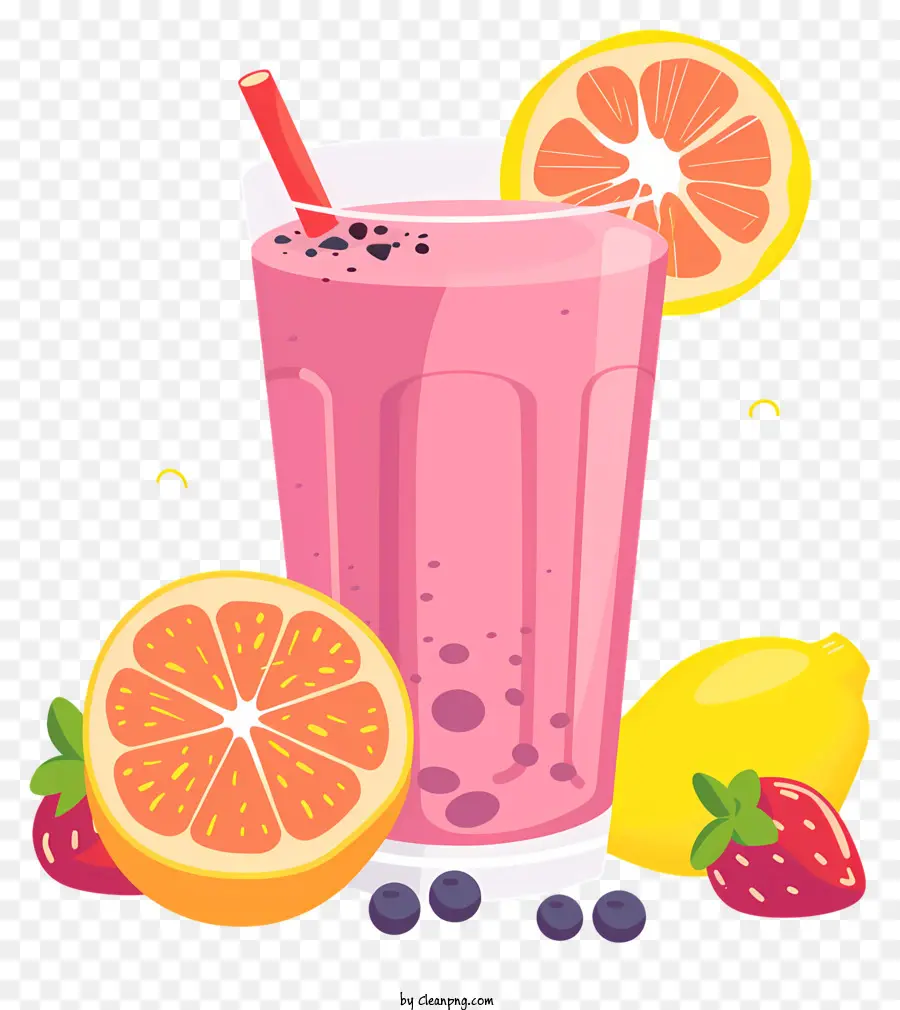 fruit smoothie smoothie pink fruits berries