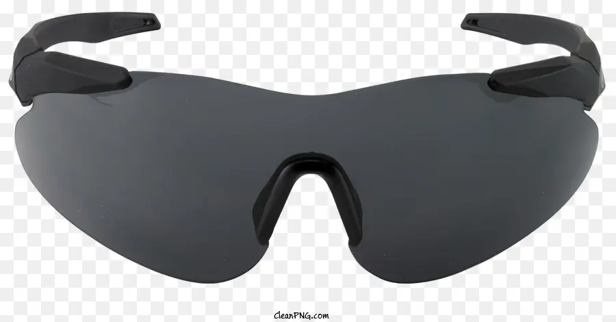 bicchieri - Eyewear protettivo con lenti rettangolari grigie