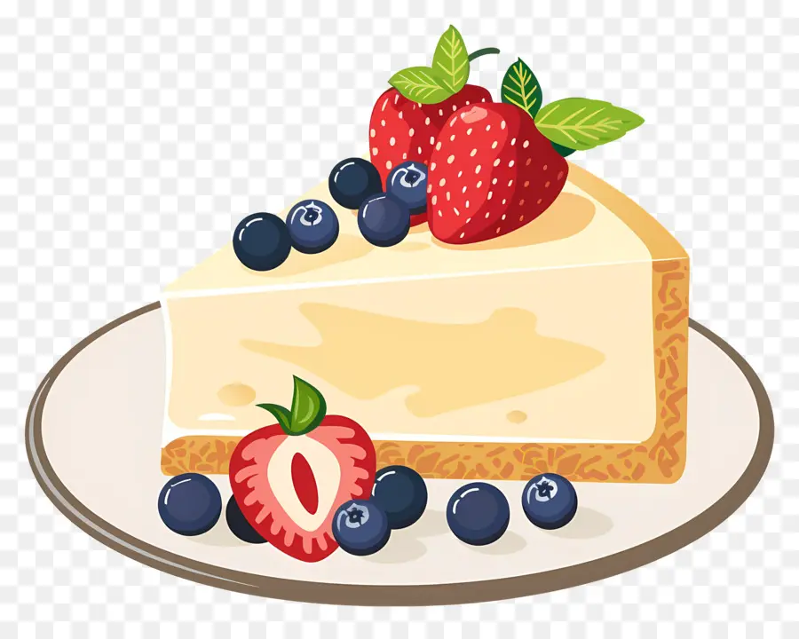 cheesecake berries whipped cream dessert sweet