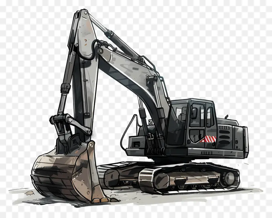 Excavator Construction Macchine per le attrezzature pesanti Bulldozer Celestingte - Grande macchina da costruzione con enorme front -end