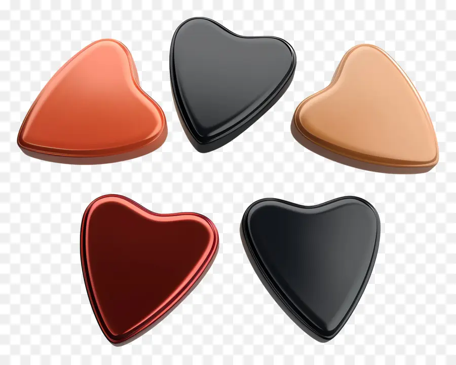 Herzform - Metall -Herz -Arrangement für Romantikförderung