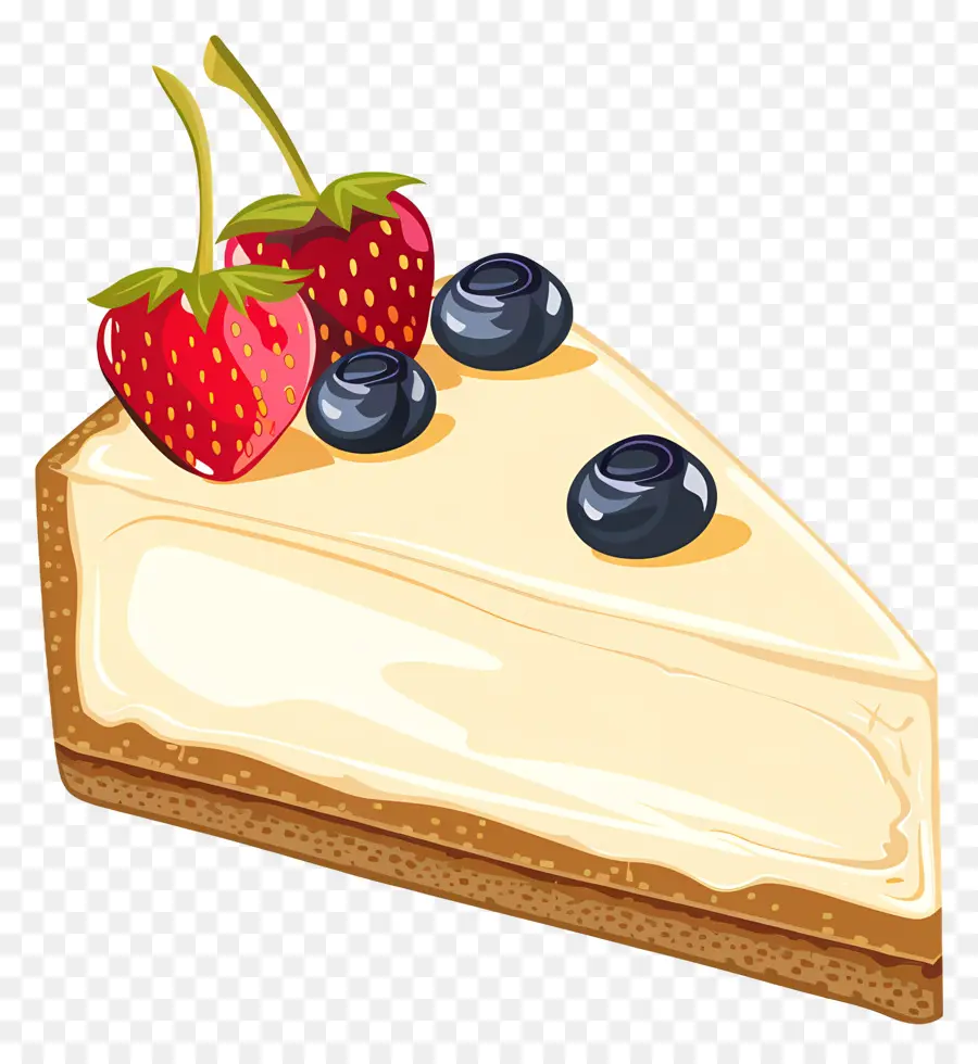 bacche di cheesecake dessert panna montato - Cheesecake con bacche e panna montata