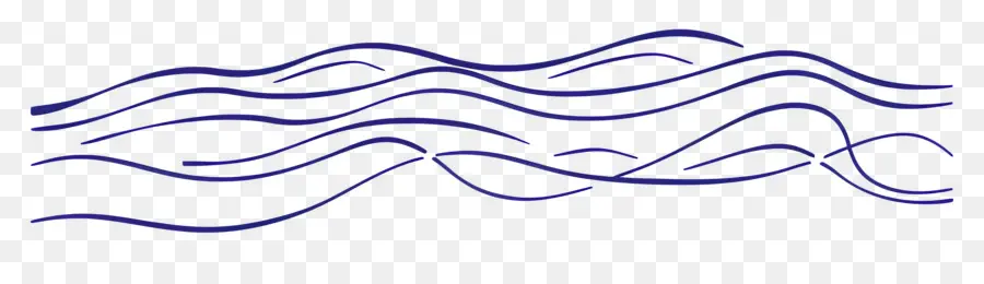 motivi d'onda della linea d'onda Design fluido Blu Sfondo movimento dell'acqua - Le linee ondulate su sfondo blu scuro significano il movimento