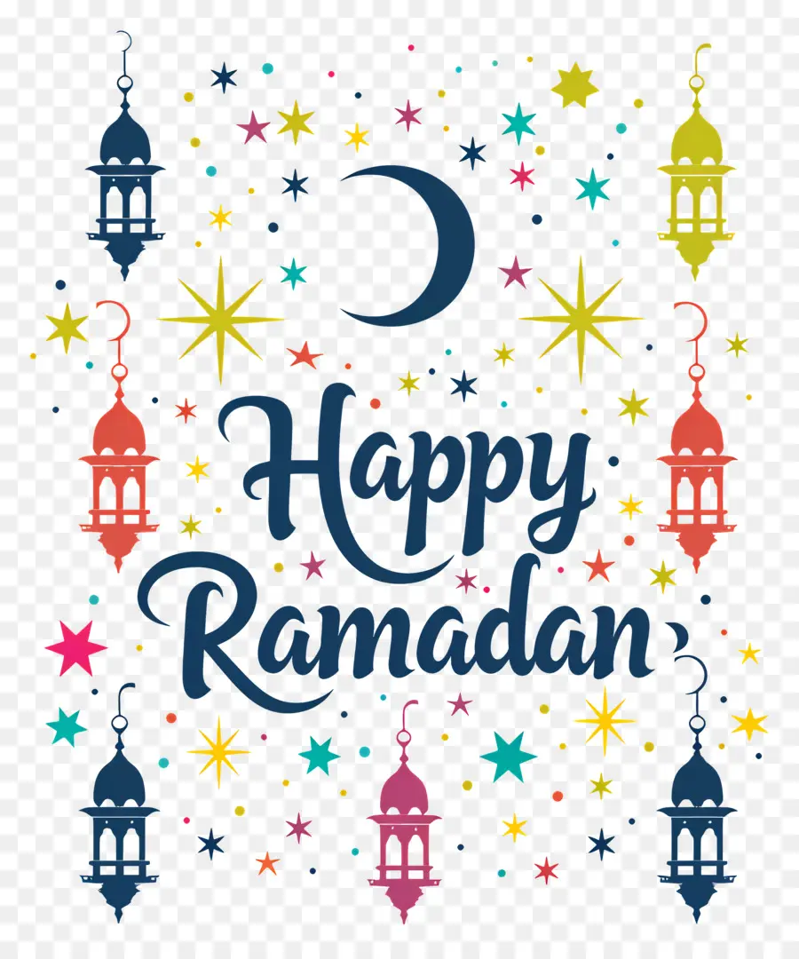 Ramadan - Ecard -Design für Ramadan mit Moschee Türmen