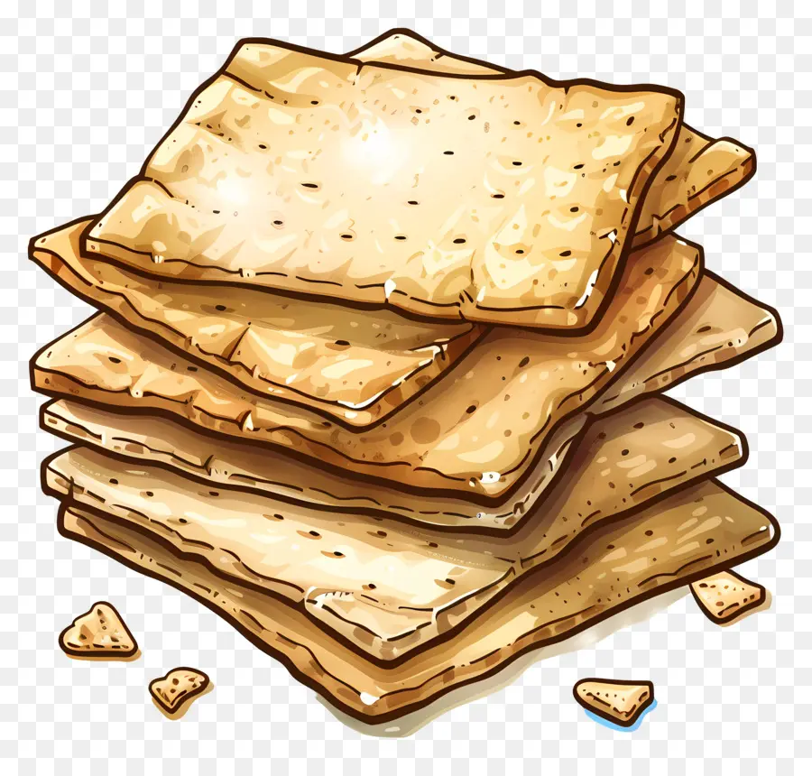 matzah crackers butterfly shape white flour crumbs