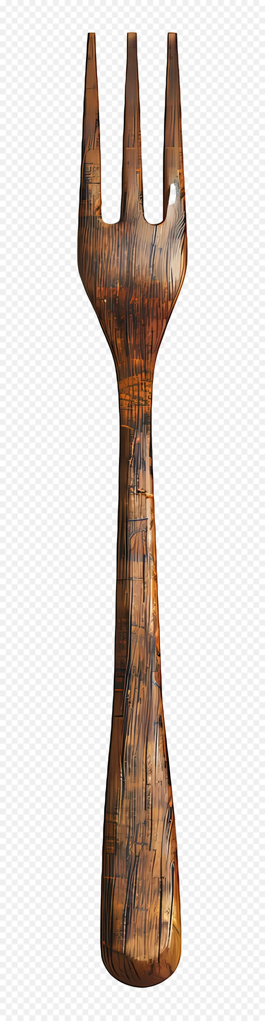 wooden fork wooden figure animal bird sculpture