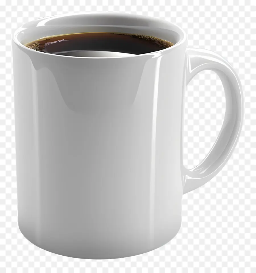 cốc cà phê - Cốc cà phê bằng gốm rỗng màu trắng trên nền đen