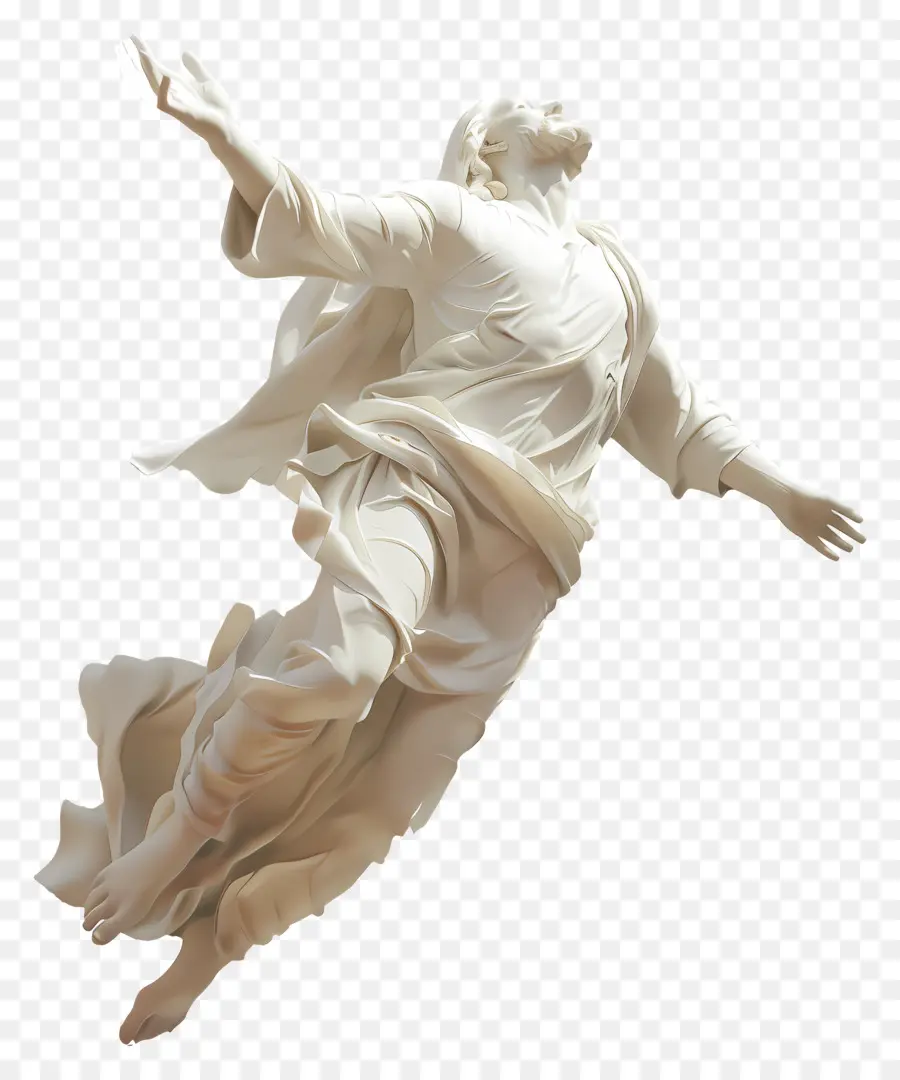 gesù cristo - Statua di Gesù che vola con le braccia tese