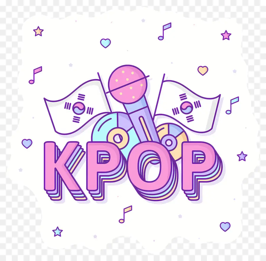 BTS - Mô tả đầy màu sắc, hoạt hình của nhóm KPOP BTS