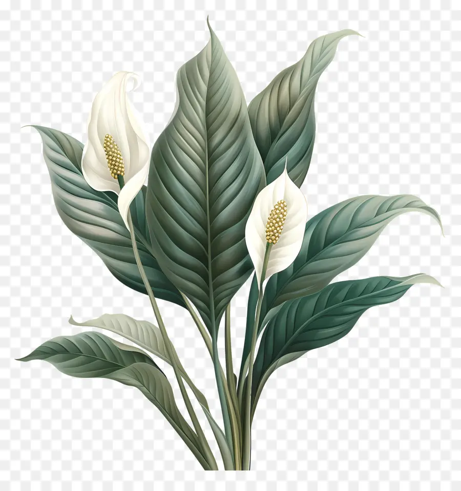 pace giglio pace giglio fiore ravvicinata bianca - Primo piano della pace bianca Lily sul nero