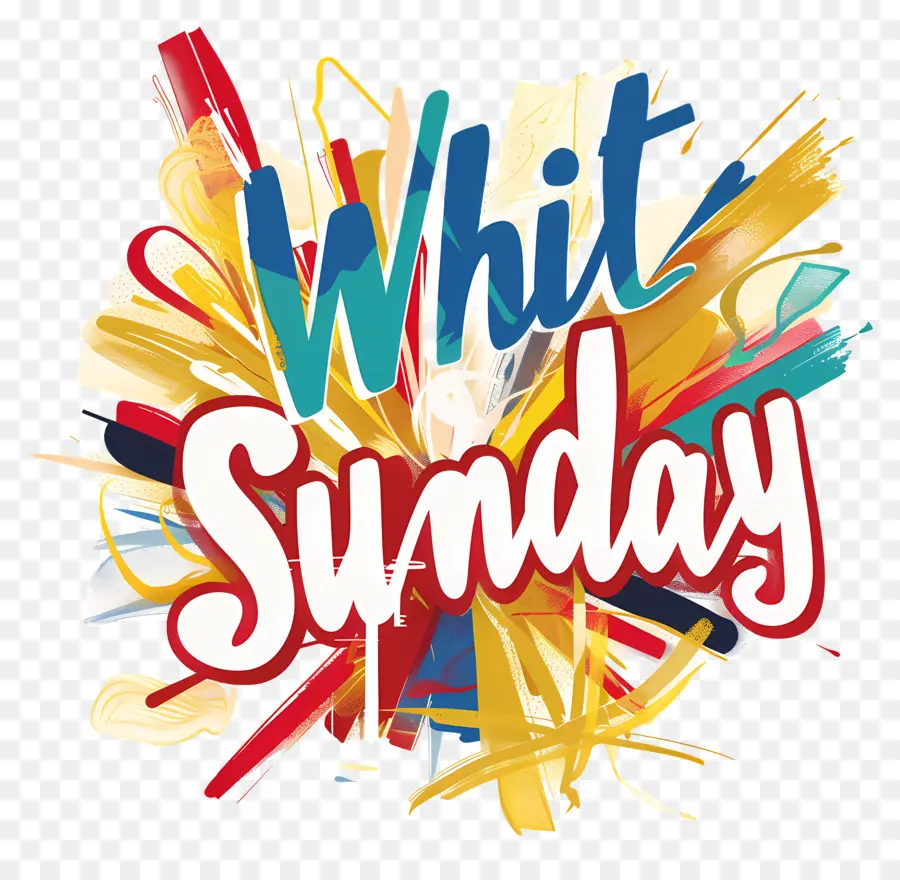 Whit Sunday Whistler Sunday British Columbia Canada - Poster per eventi di Whistler Sundays con colorato splash design