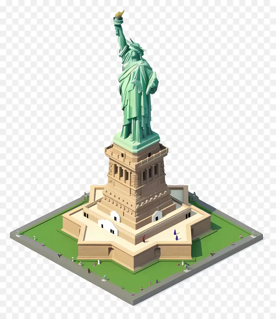 statua della libertà - Simbolo americano che rappresenta la libertà e la democrazia