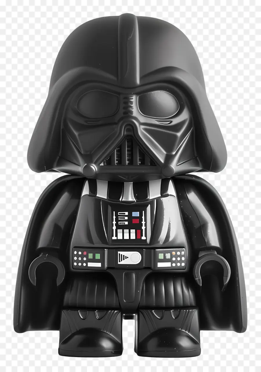 chiến tranh giữa các vì sao - Darth Vader Figurine trong trang phục màu đen