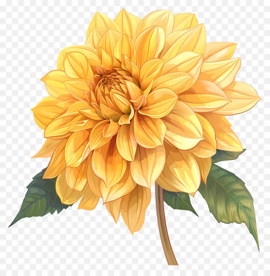 gelbe Blume - Nahaufnahme großer gelber Blume