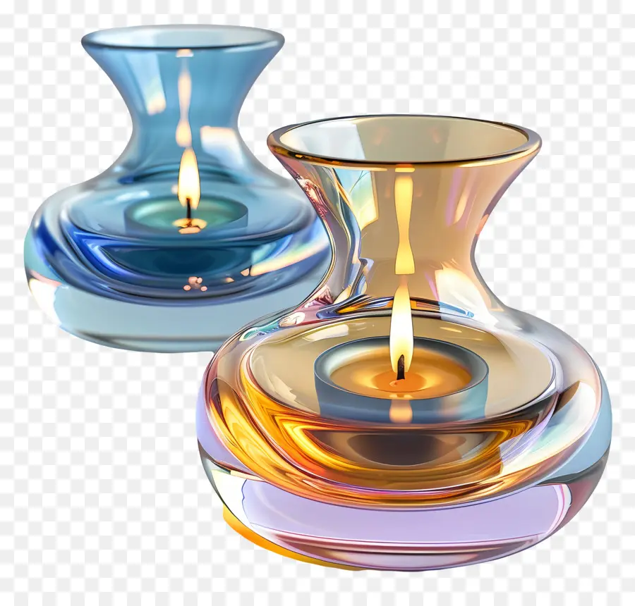 glass candlestick holder glass candle holders colorful candles orange candles yellow candles