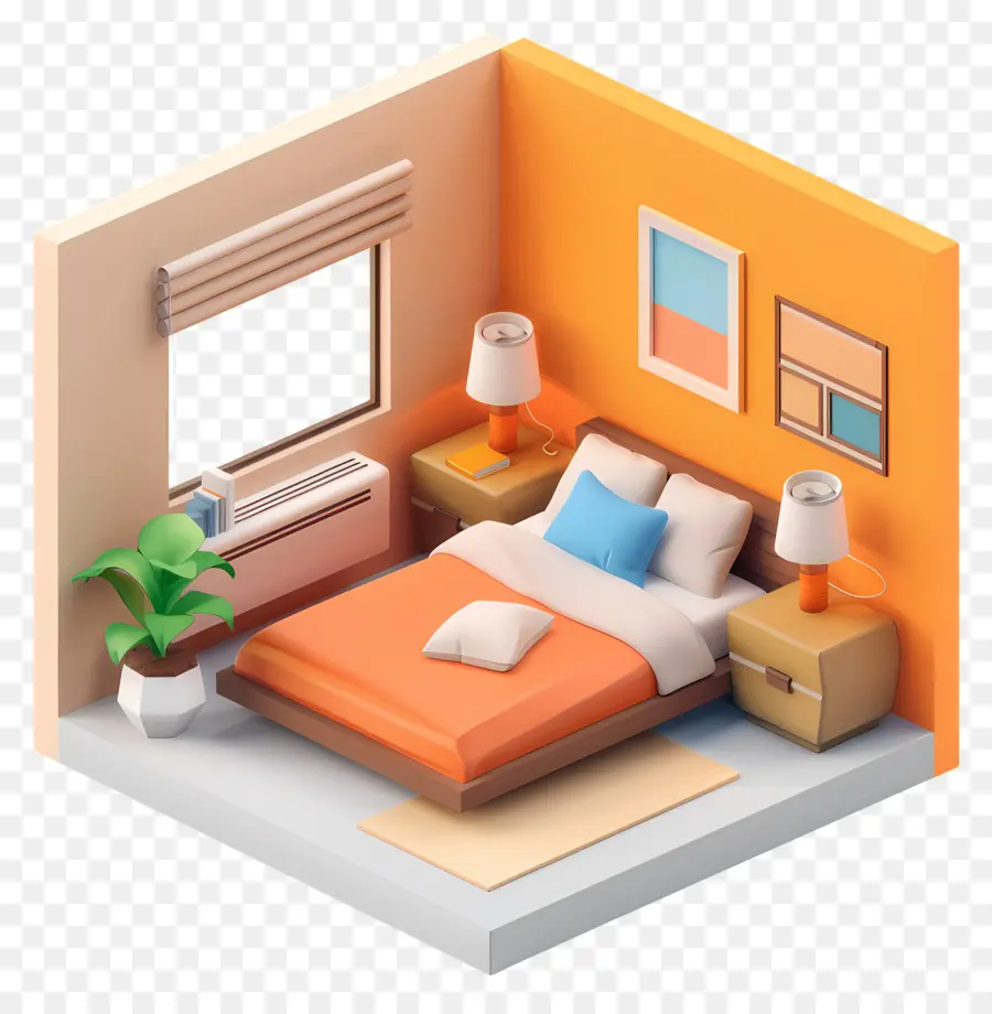 phòng ngủ trang trí phòng ngủ thiết kế nội thất nội thất nhà nội thất phòng - Phòng ngủ đơn giản với đồ trang trí tối thiểu
