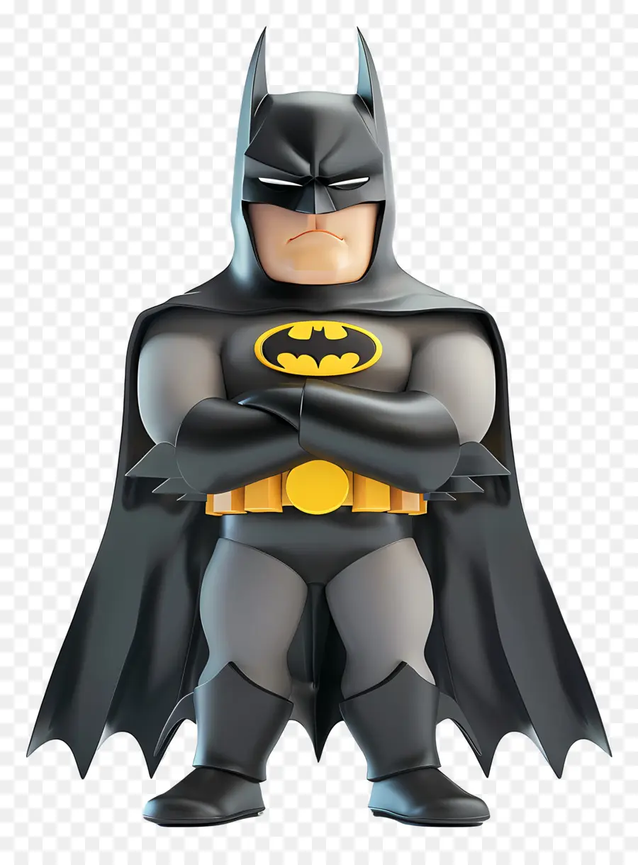 Batman - Comic -Charakter Batman in klassischer Haltung