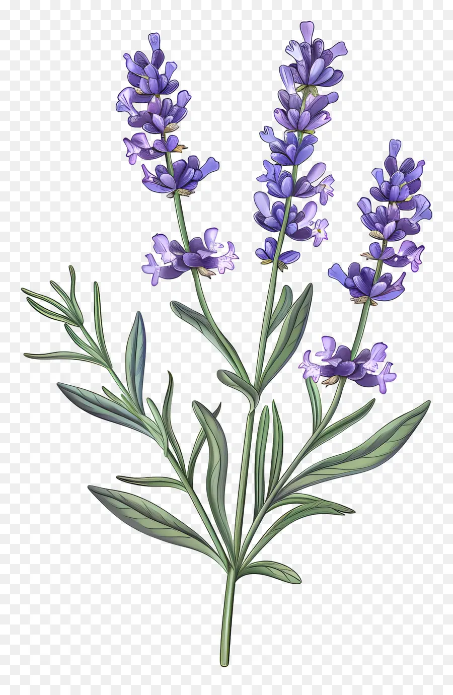 Lavendel Blume - Nahaufnahme von Lavendelblumen im Garten