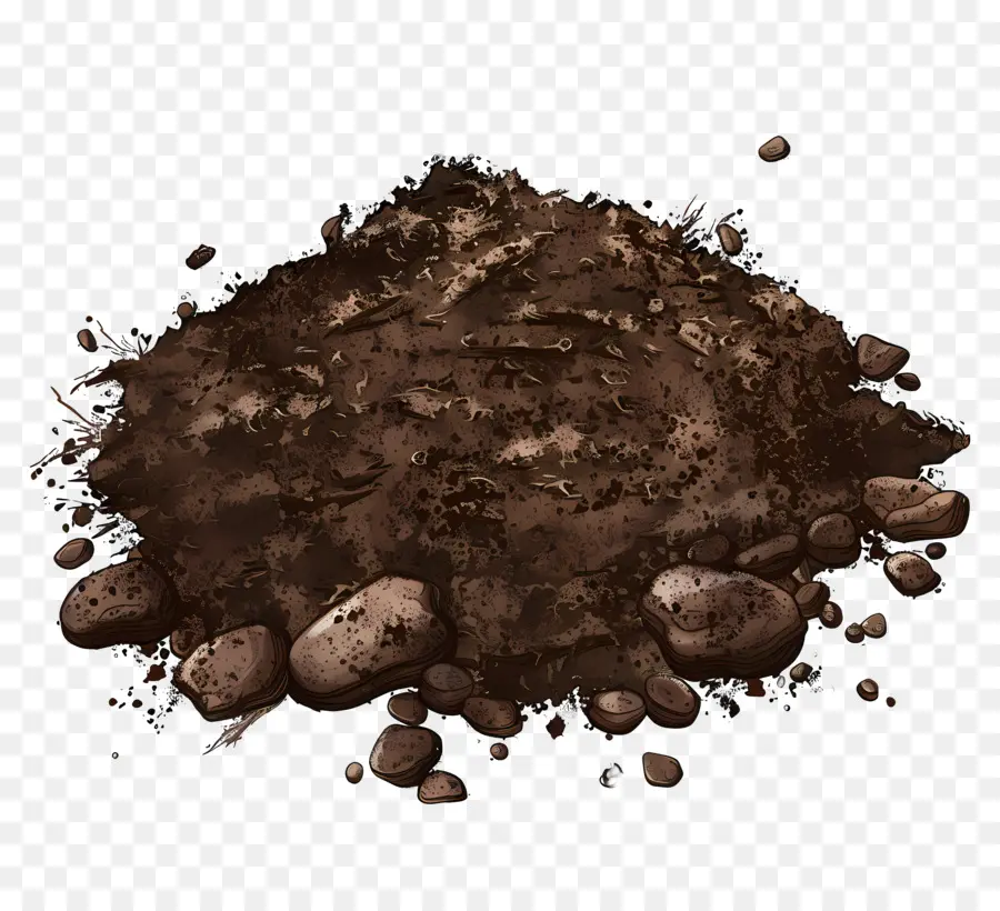 loamy soil soil rocks brown earth