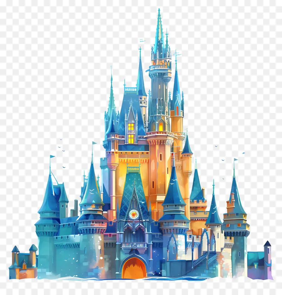 castello della disney - Gilded, Grand, Royal Castle a Disneyland