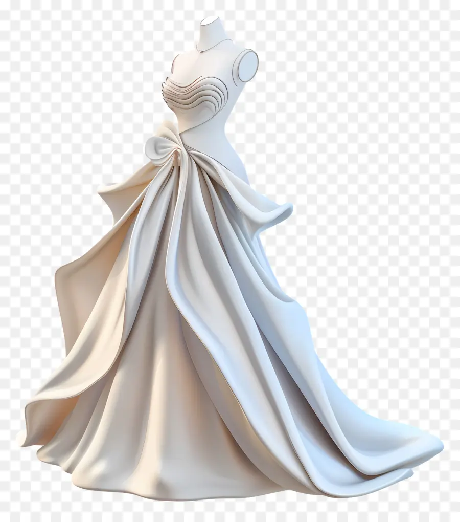 áo cưới mở trang phục lại váy xếp nếp váy màu kem xù cổ áo - Váy kem với phần lưng mở, váy xếp li