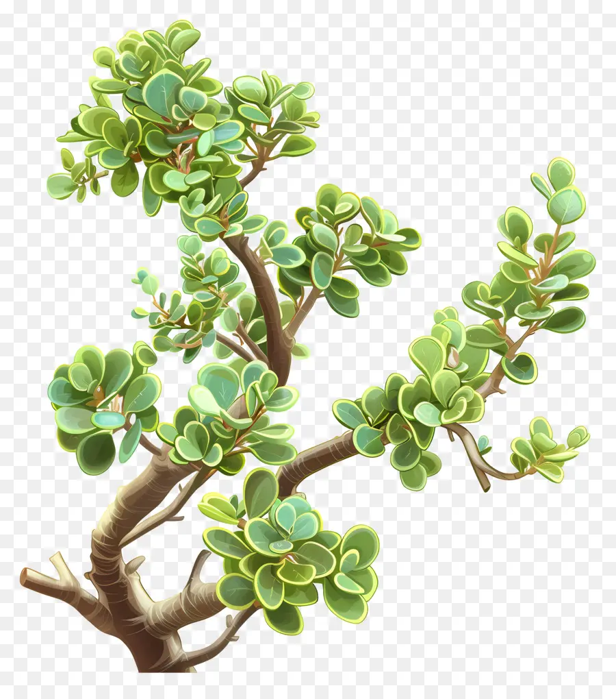 Ripple Jade Plant Visual Photo Photo Digital - Contenuti visivi per le piattaforme di social media