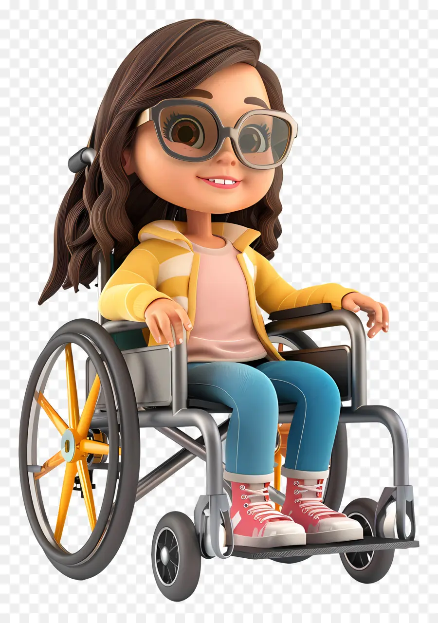 kleines Mädchen in Rollstuhlfrau in Rollstuhl Behinderung Rollstuhl Zugänglichkeit Rollstuhlfahrer Benutzer - Positive Frau im Rollstuhl mit Regenschirm