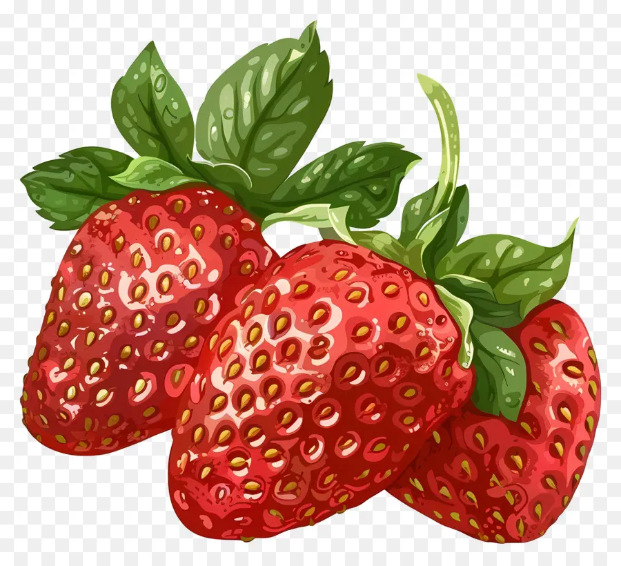 pick strawberries day strawberries ripe leaves black and white