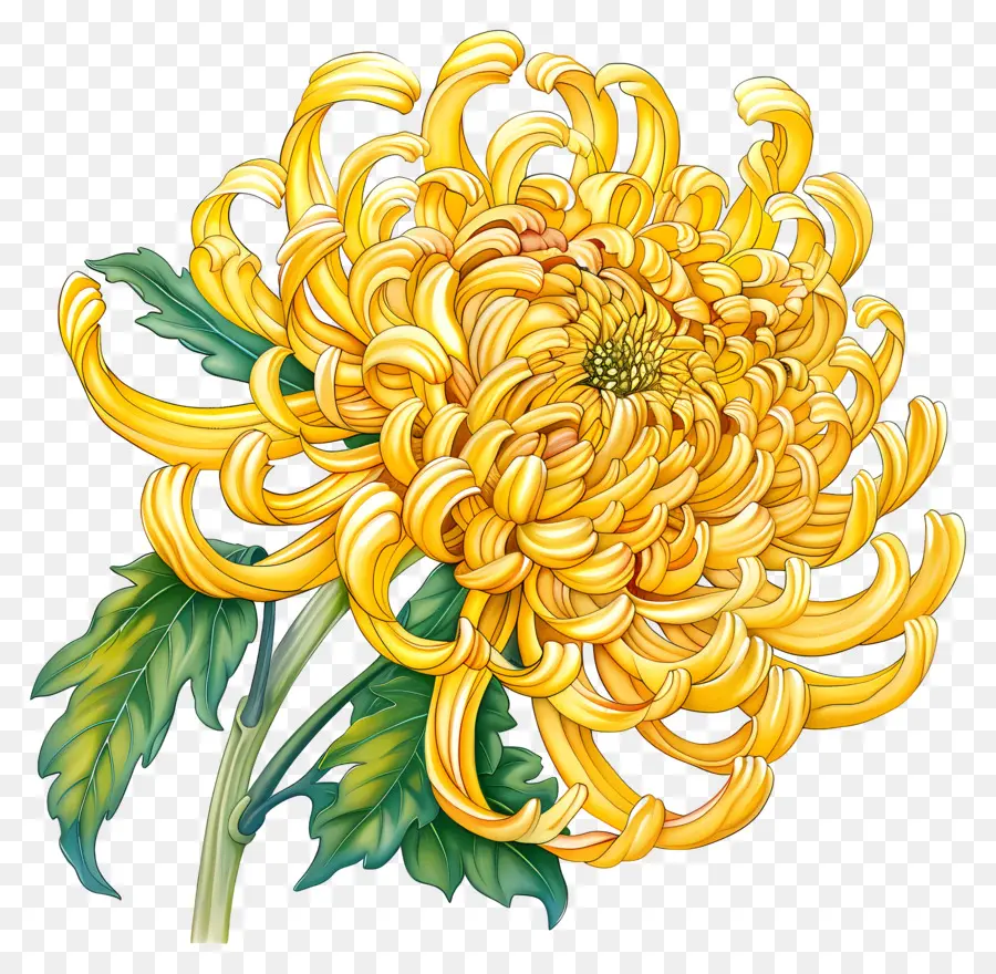 hoa cúc màu vàng hoa cúc hoa màu vàng - Hoa cúc vàng với nhị hoa màu xanh lá cây, nền đơn giản