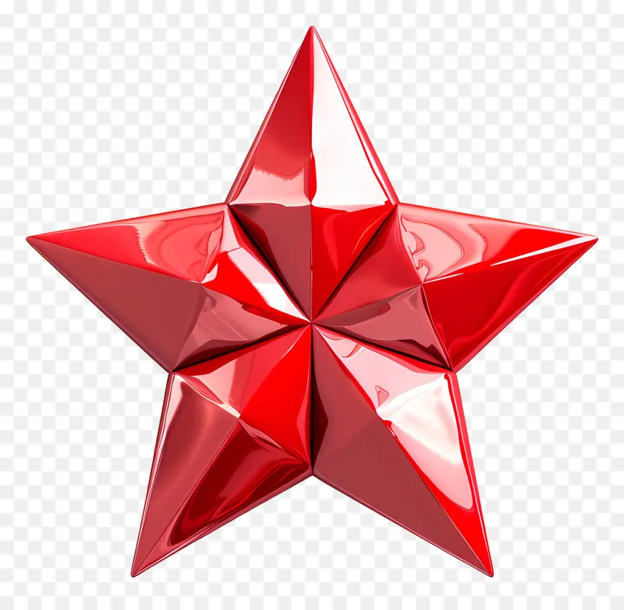 stella rossa - Oggetto metallico a forma di stella rossa su sfondo nero