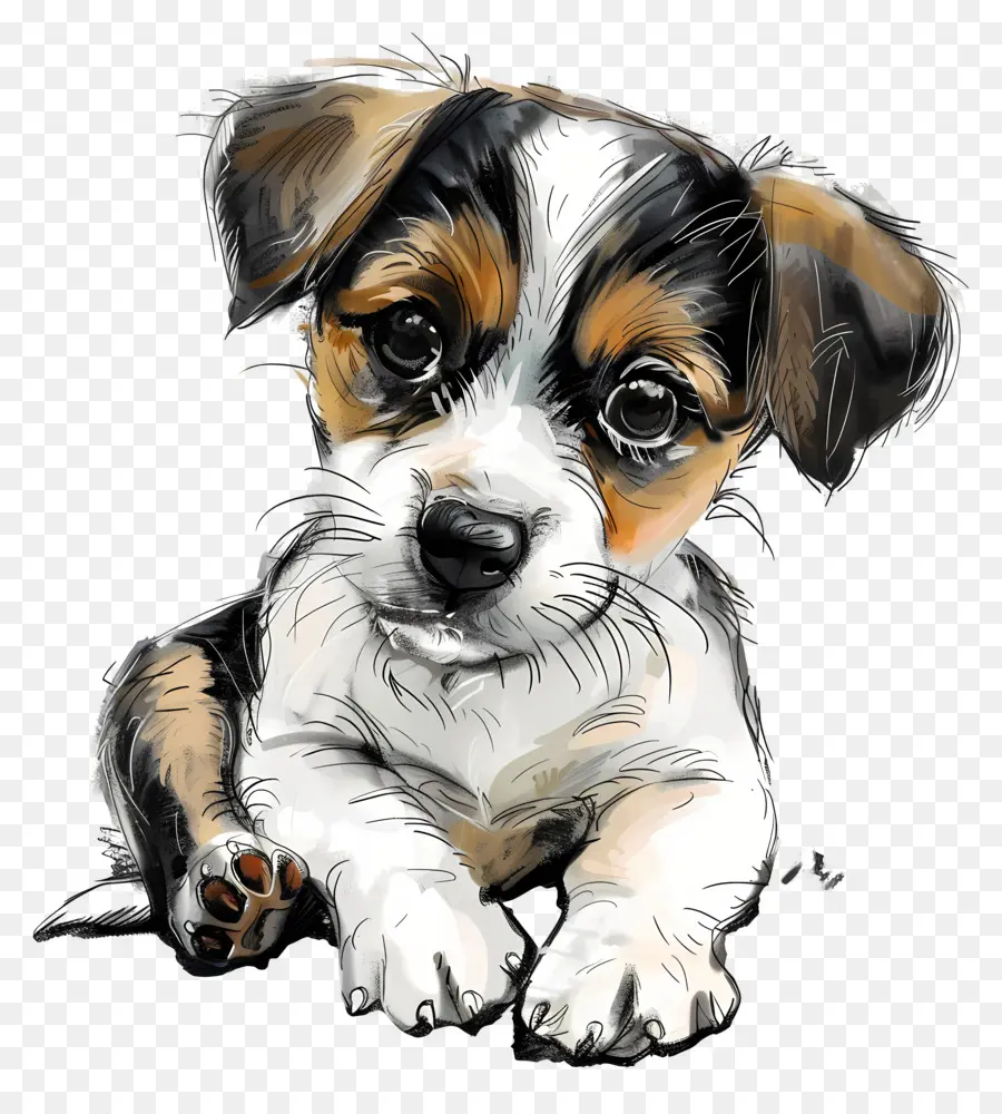 cute puppy puppy brown and white fluffy cute