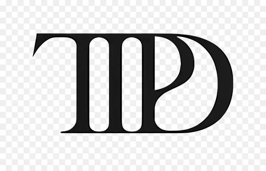 TTPD -Logo Monogramm moderner eleganter elegant - Schlankes, modernes Monogramm mit elegantem Design