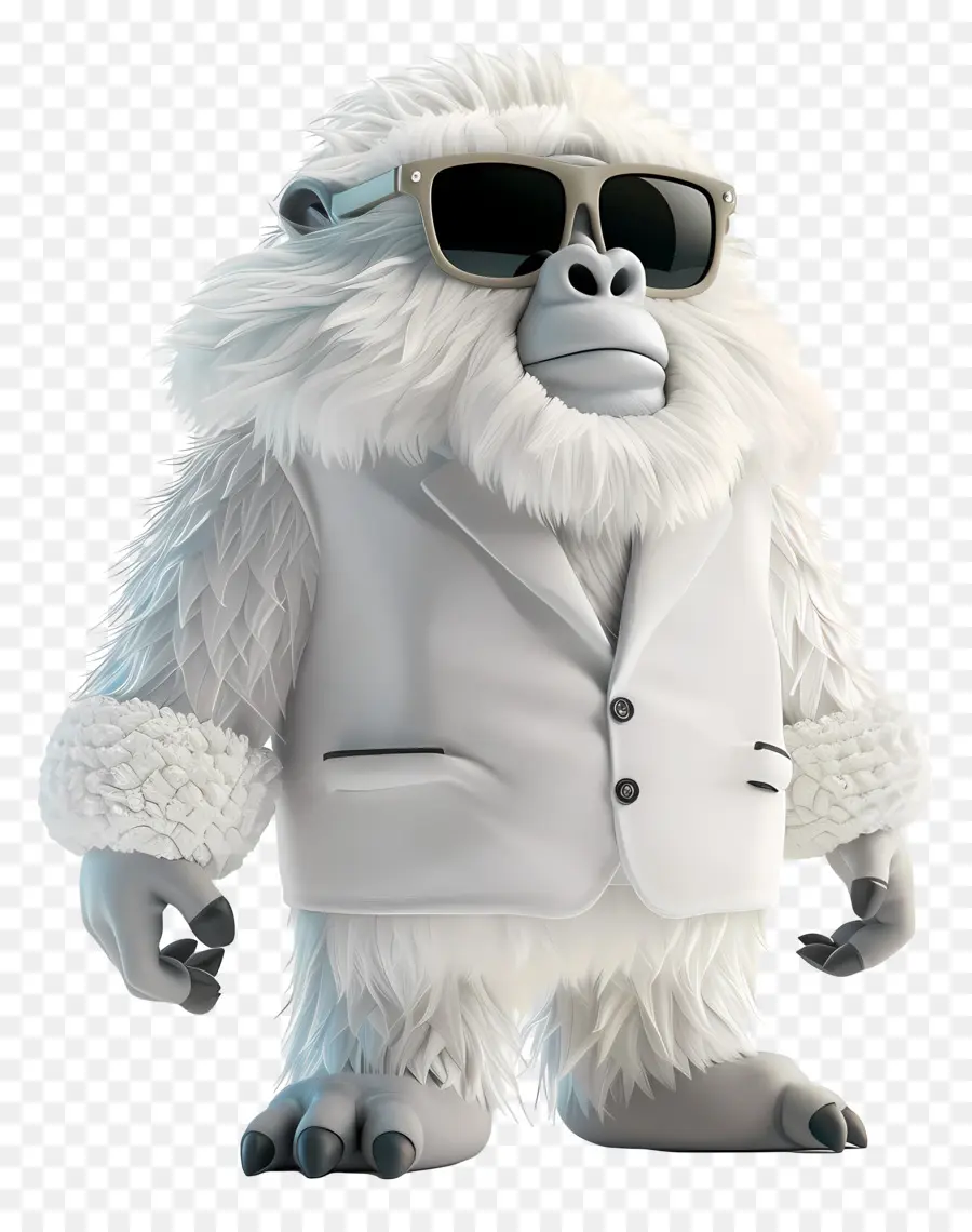 yeti funny gorilla unique gorilla gorilla wearing sunglasses gorilla in suit