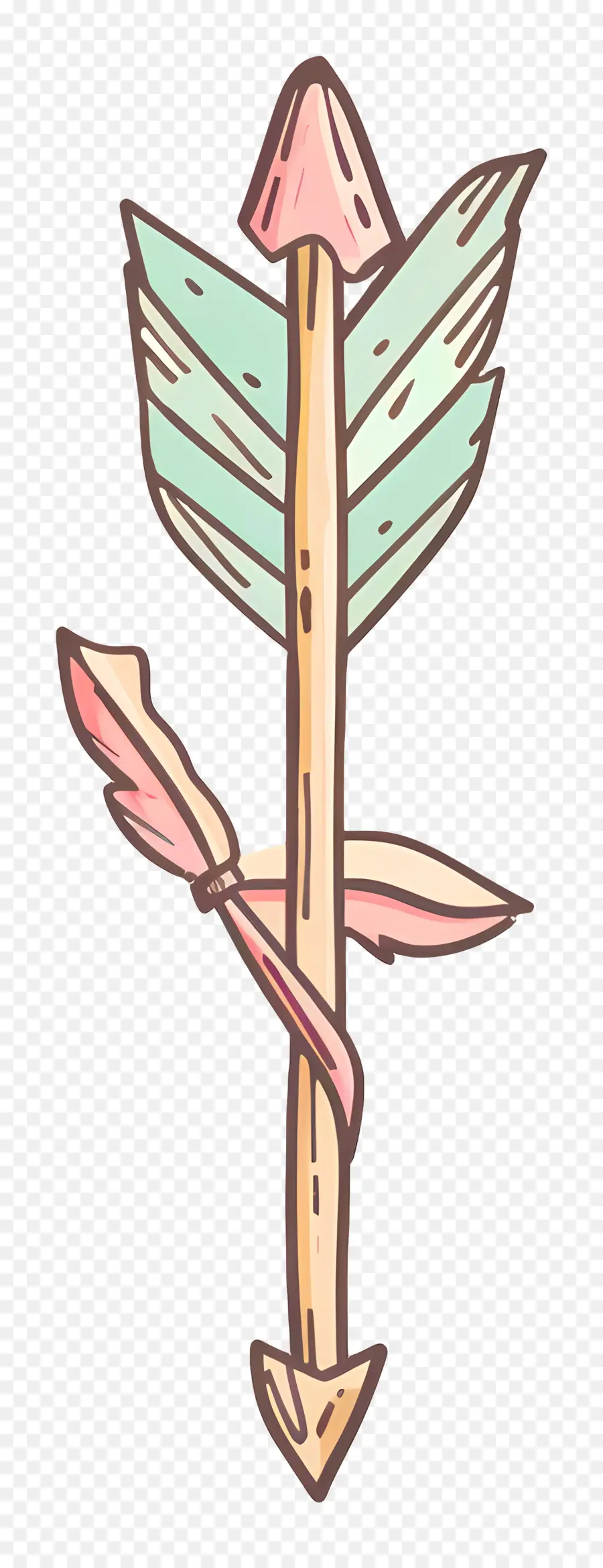 doodle arrow