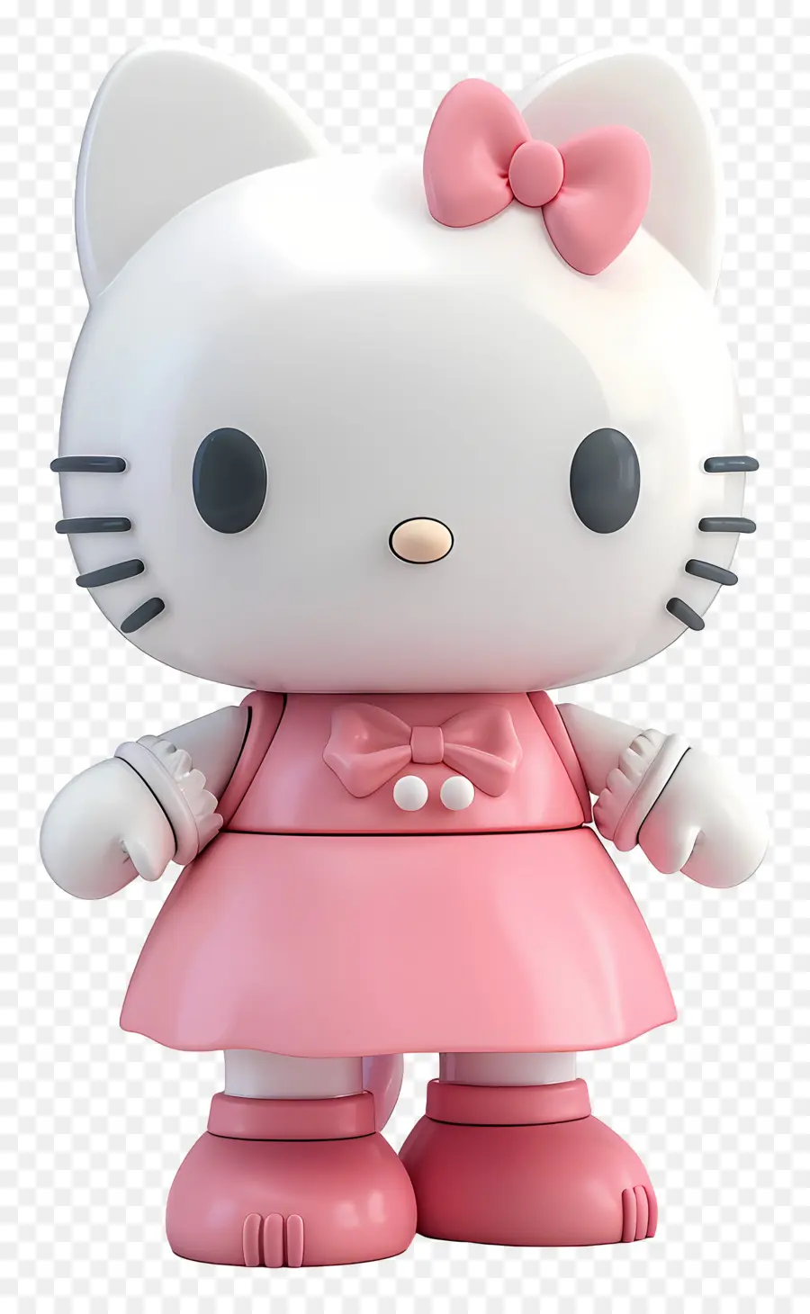 Hello Kitty - Hallo Kitty Charakter in rosa Kleidung