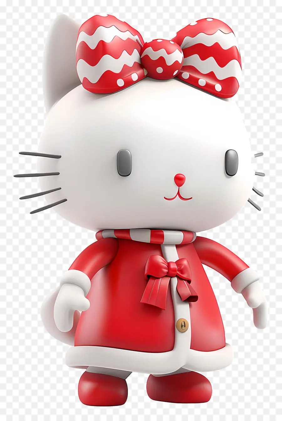Hello Kitty - Nhân vật hello kitty với cà vạt nơ