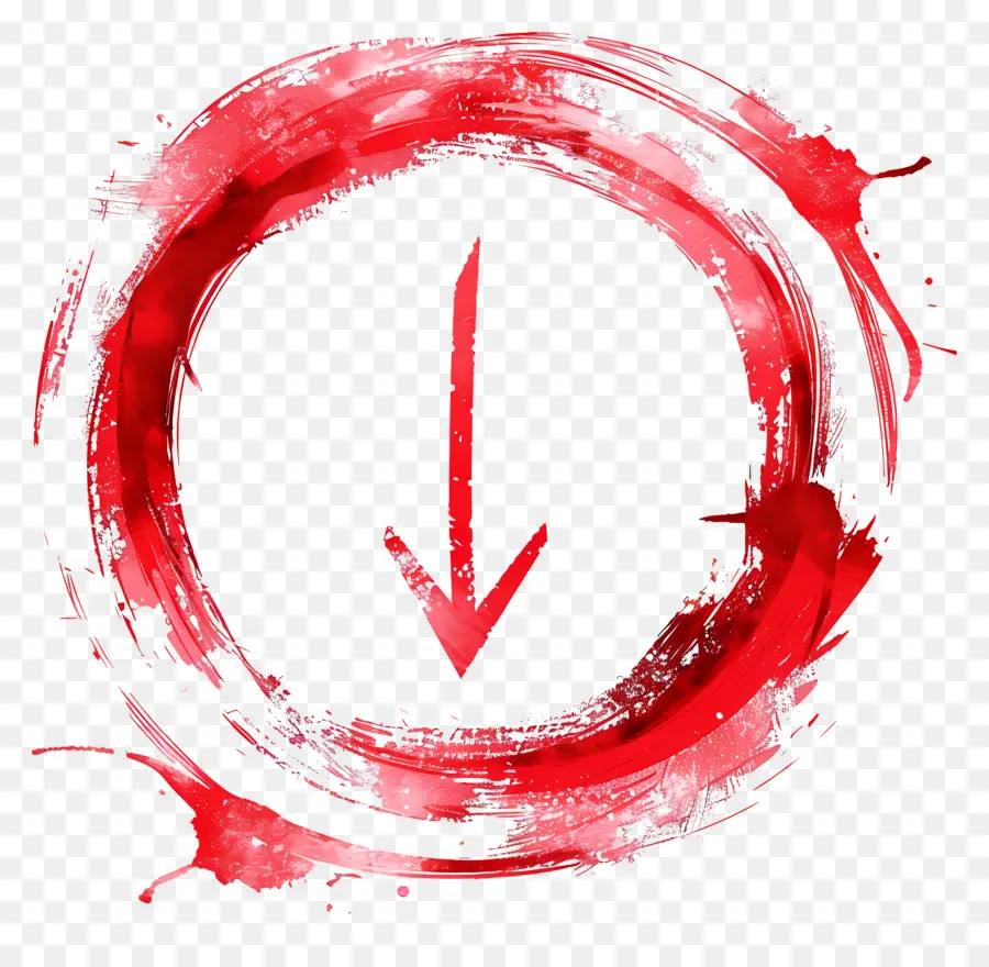 vòng tròn màu đỏ - Vòng tròn màu đỏ trên nền đen tượng trưng cho Vòng lặp vô cực