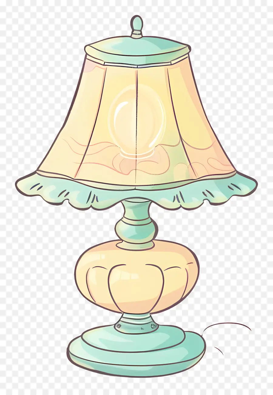 đèn bàn trắng đèn vải đèn pin hoạt động bằng pin thiết kế đèn hiện đại - Đèn bàn trắng với bóng vải
